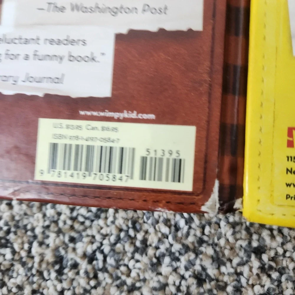 Diary Of A Wimpy Kid Lot Of 2 Dog Days The Third‎ Wheel Children
